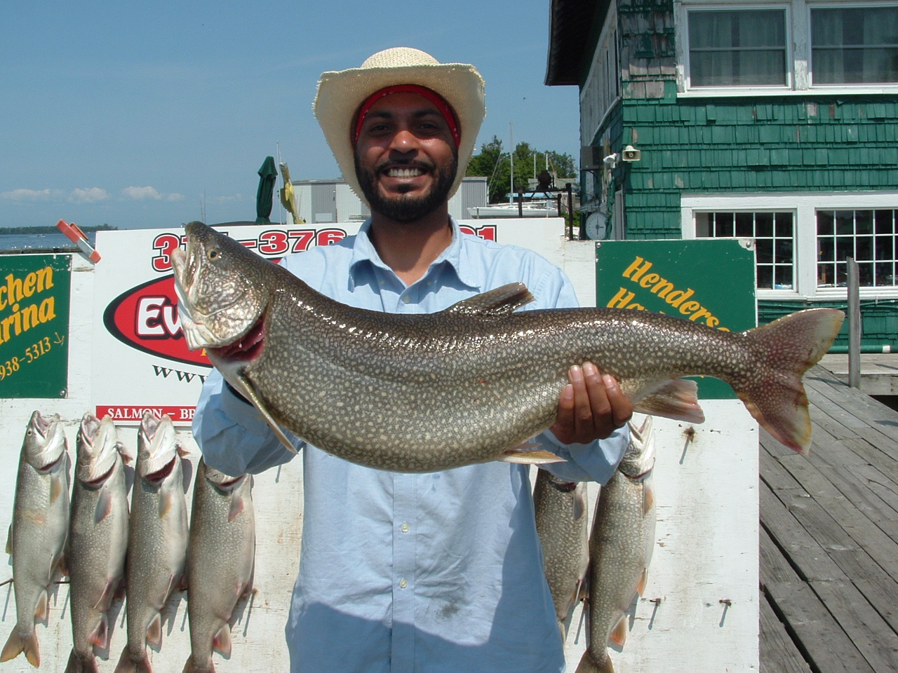 Lake trout...